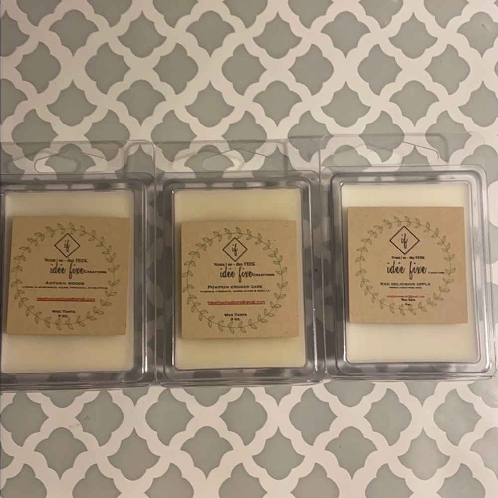 Wax melts bundle of 3 fall based scents BESTSELLER